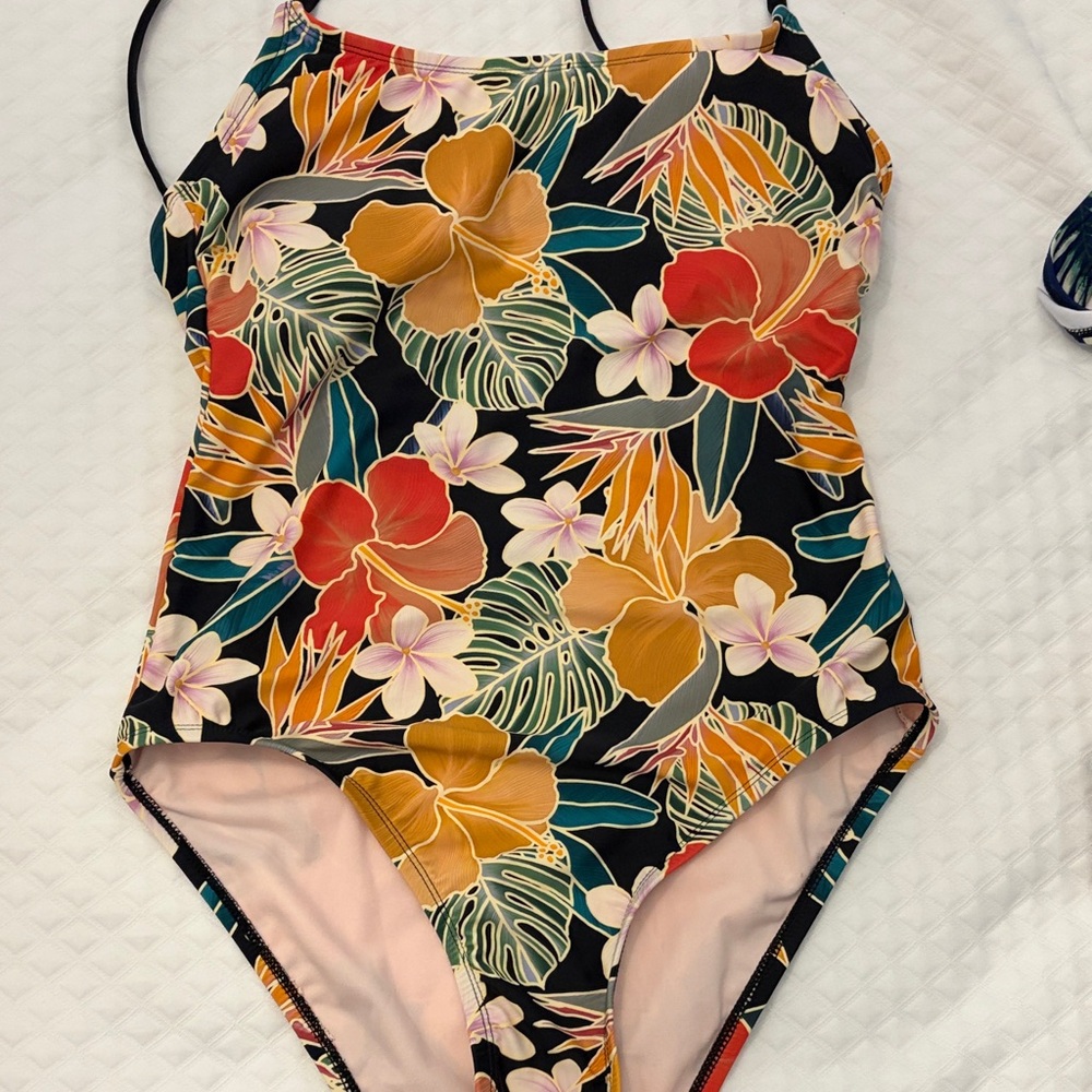 Hurley Tropical Floral Kids One Piece